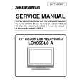 SYLVANIA LC195SL8A Service Manual