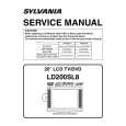 SYLVANIA LD200SL8 Service Manual