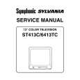 SYLVANIA ST413C Service Manual
